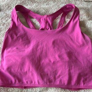 Lululemon Sports Bra Sonic Pink